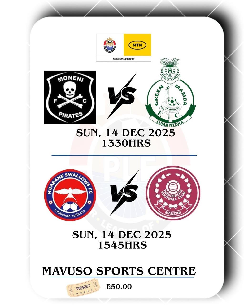 MTN PLE Mavuso Sports Centre Pic